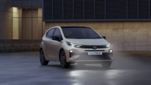 2025 Tata Altroz front and side profile with new LED headlights