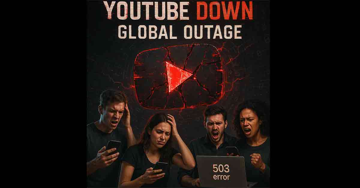  YouTube outage June 2025